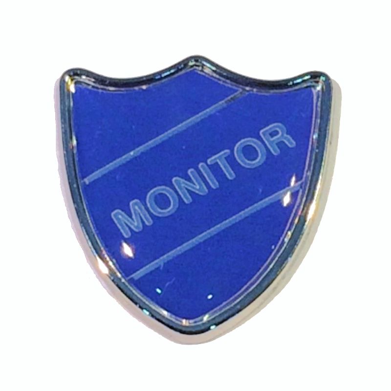 MONITOR shield badge
